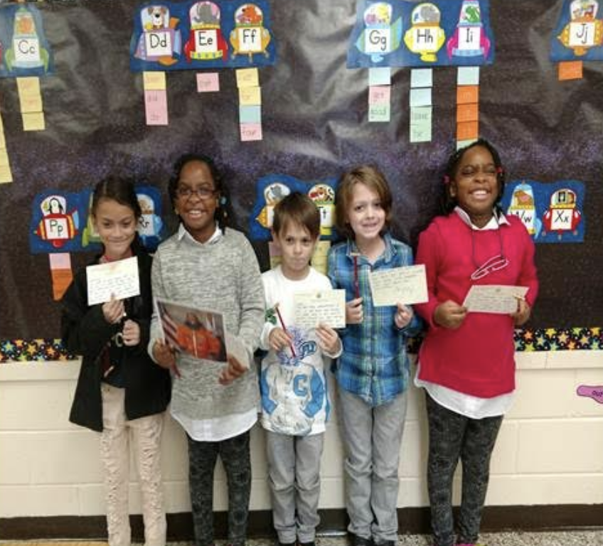 Second graders write letters to Congressman Thomas Garrett