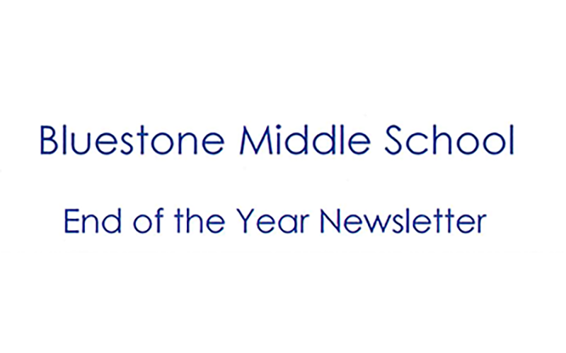 End of the Year Newsletter