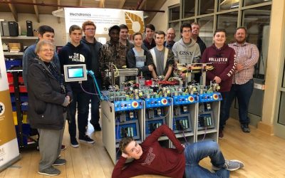 Bluestone Robotics Team meets Southern Virginia Higher Education Center (SVHEC) staff