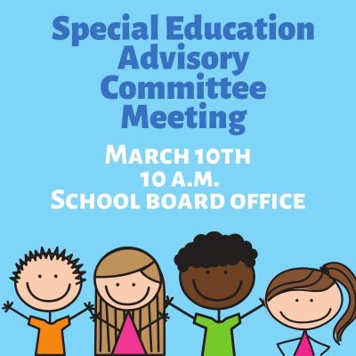 Special Education Advisory Committee Meeting