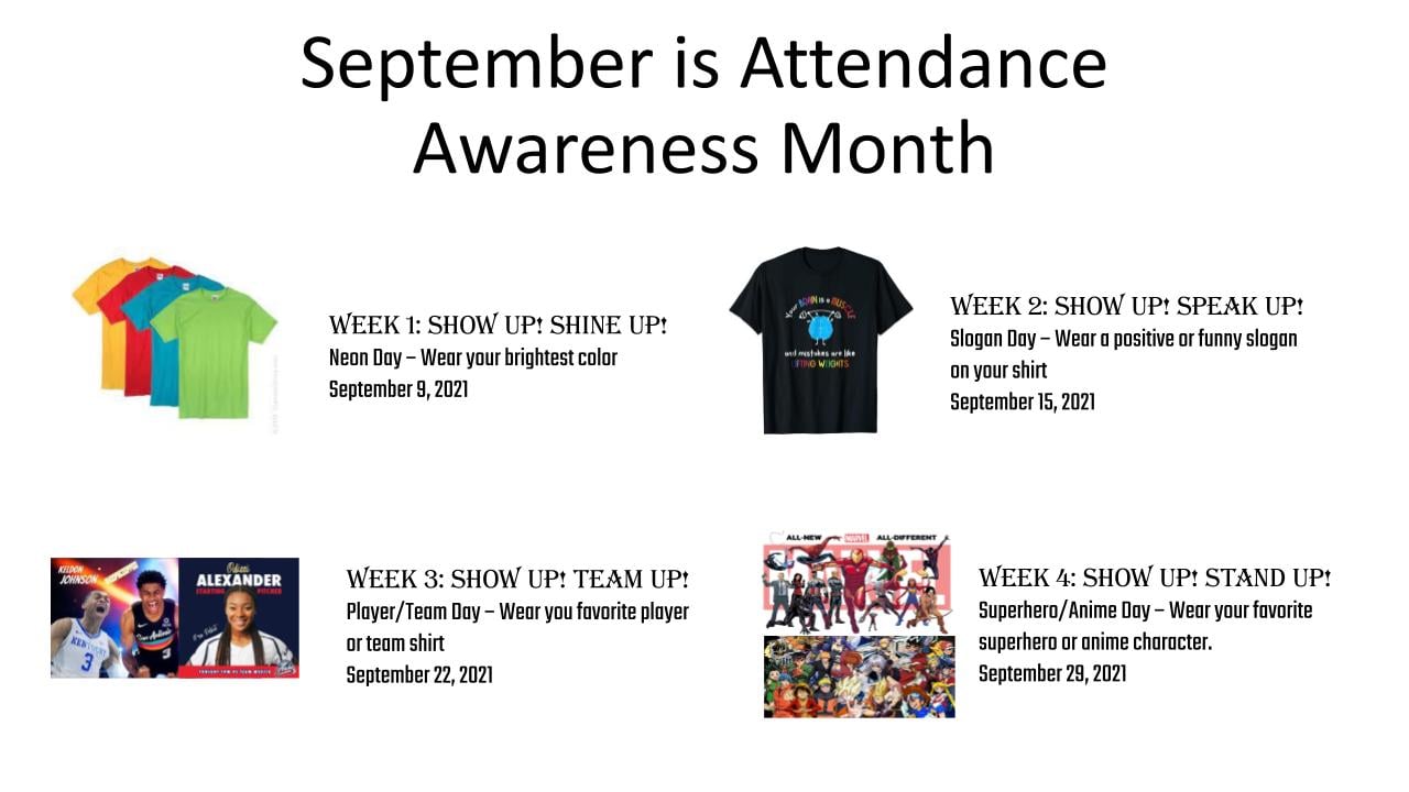 Sept Attendance Awareness Days