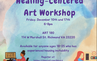 Healing Centered ART Workshop – December 10