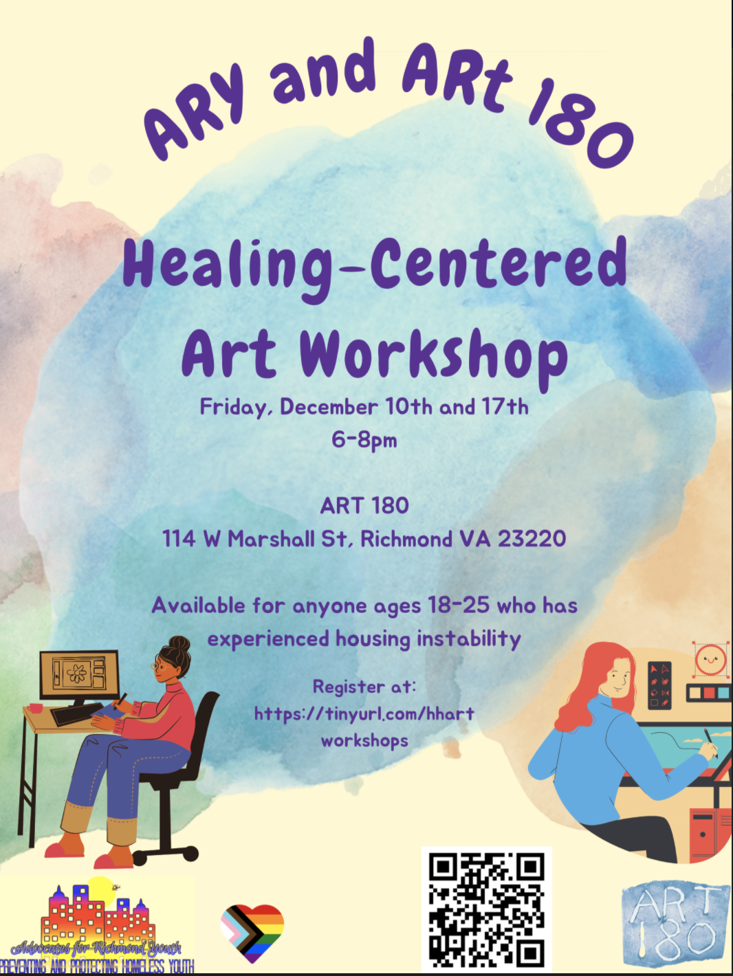 Healing Centered ART Workshop – December 10