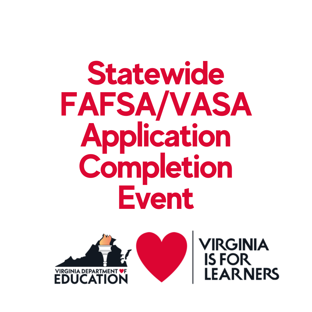 Statewide FAFSA/VASA Application Completion Event