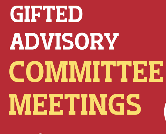 MCHS Gifted Advisory Committee Meeting