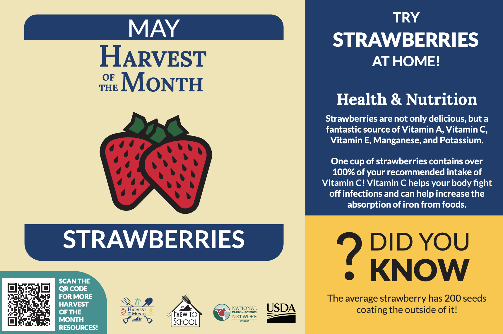 May Harvest of the Month - Strawberries